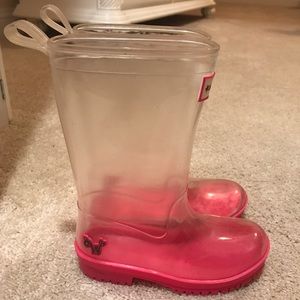 American girl rain boots Sz. 10/11
